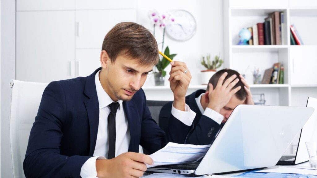 men frustrated, founder mistakes