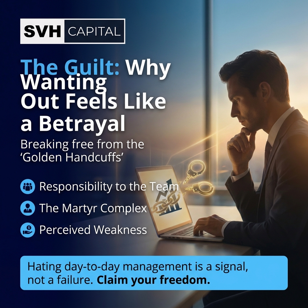 Golden handcuffs for founders